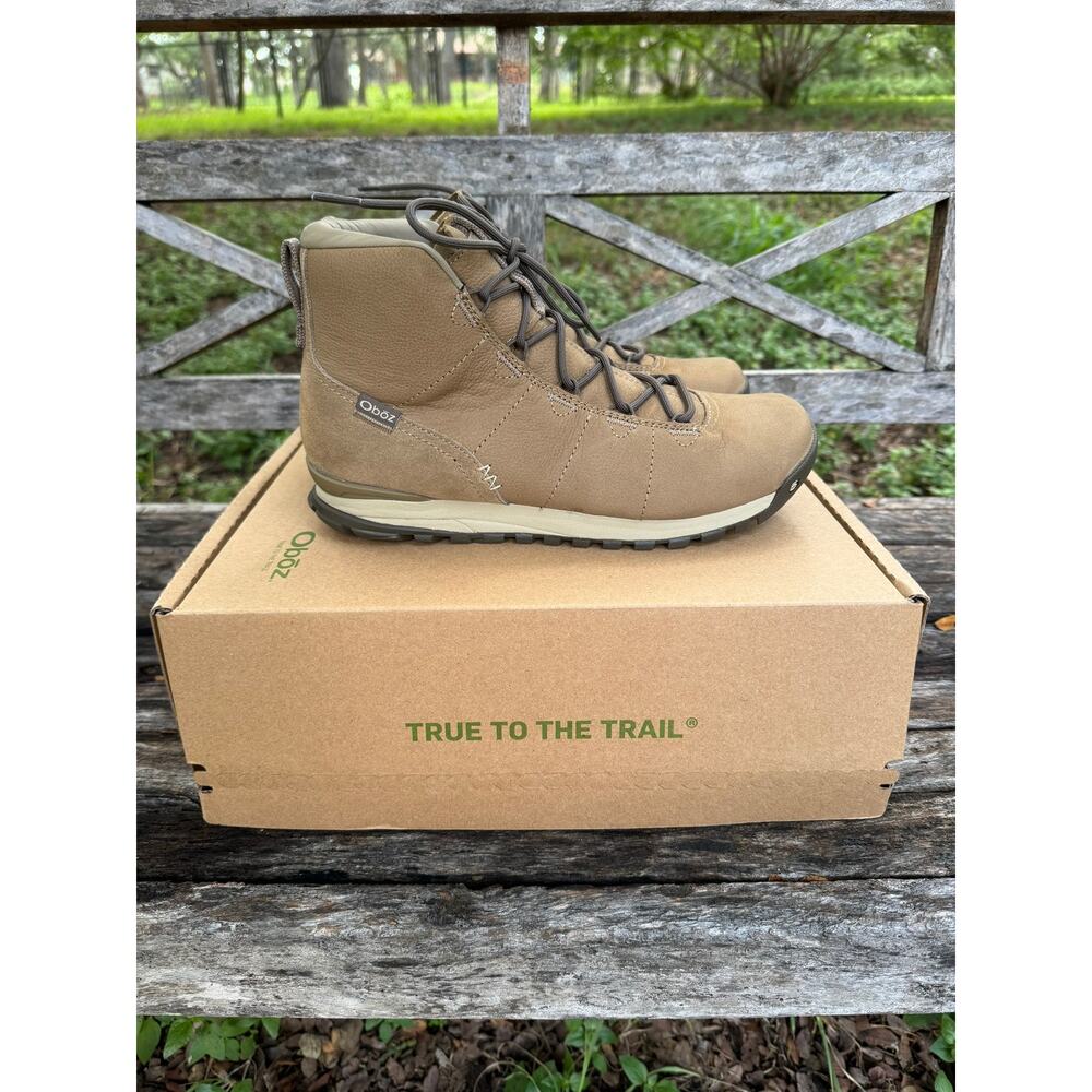 NWT Oboz Hazel Mid Hiking Boot Sandhill Women's 8.5